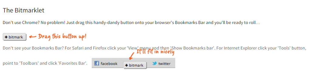 Bit.ly Bookmarklet example